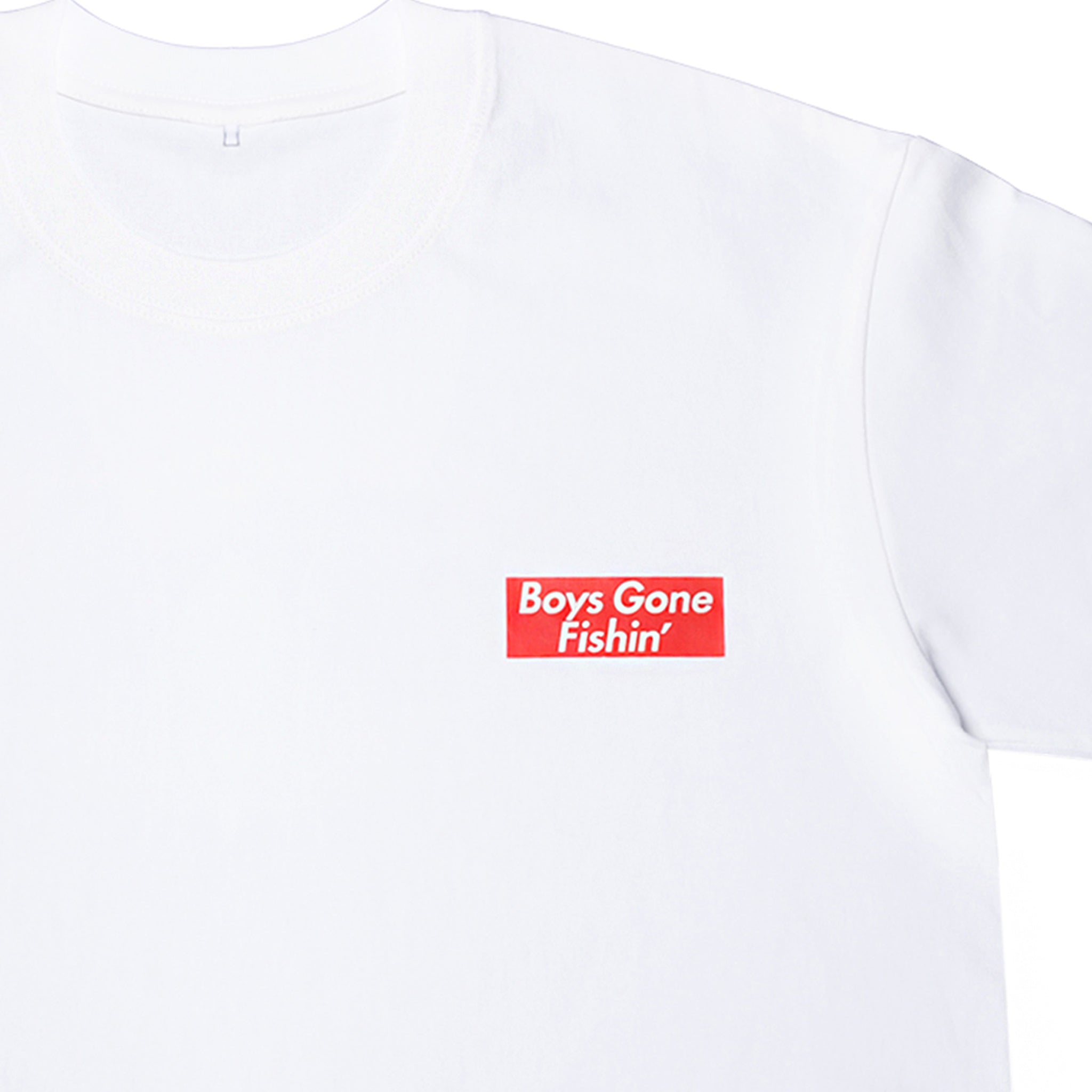 Boys Gone Fishin White Originals T-shirt Boys Gone Fishin White Originals T-shirt